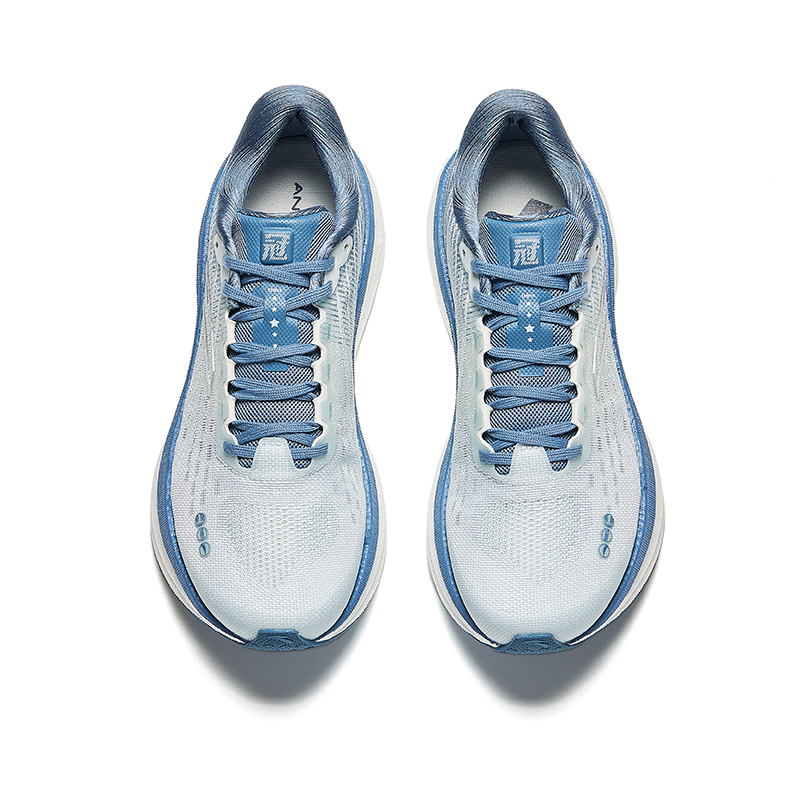 Anta Cushioning Slip Resistant Abrasion Resistant Low top Casual Running Shoes Men’s Blue