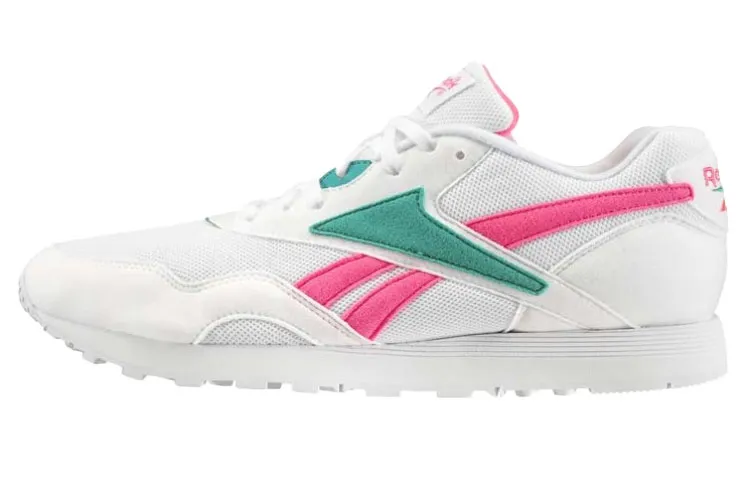 Reebok Running Shoes Men's Low-top White/Green