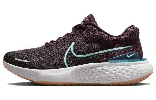 Nike ZoomX Invincible Run Flyknit 2 Burgundy Crush Mint Foam Women's