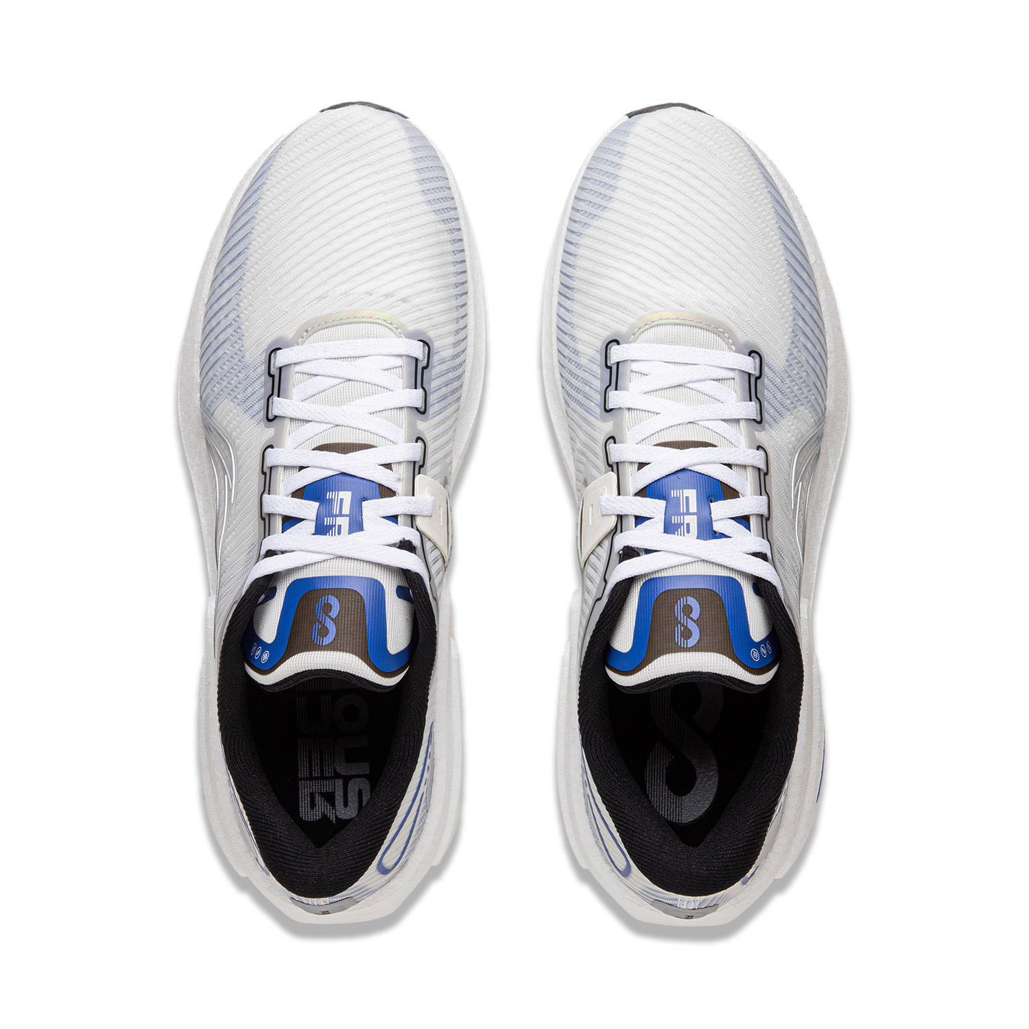 Li Ning Furious Rider 8 Low top Casual Running Shoes Men’s White Gray Blue