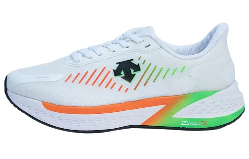 DESCENTE Enerzite Comfortable And Lightweight Textile, Synthetic Leather Cushioning Breathable Low top Casual