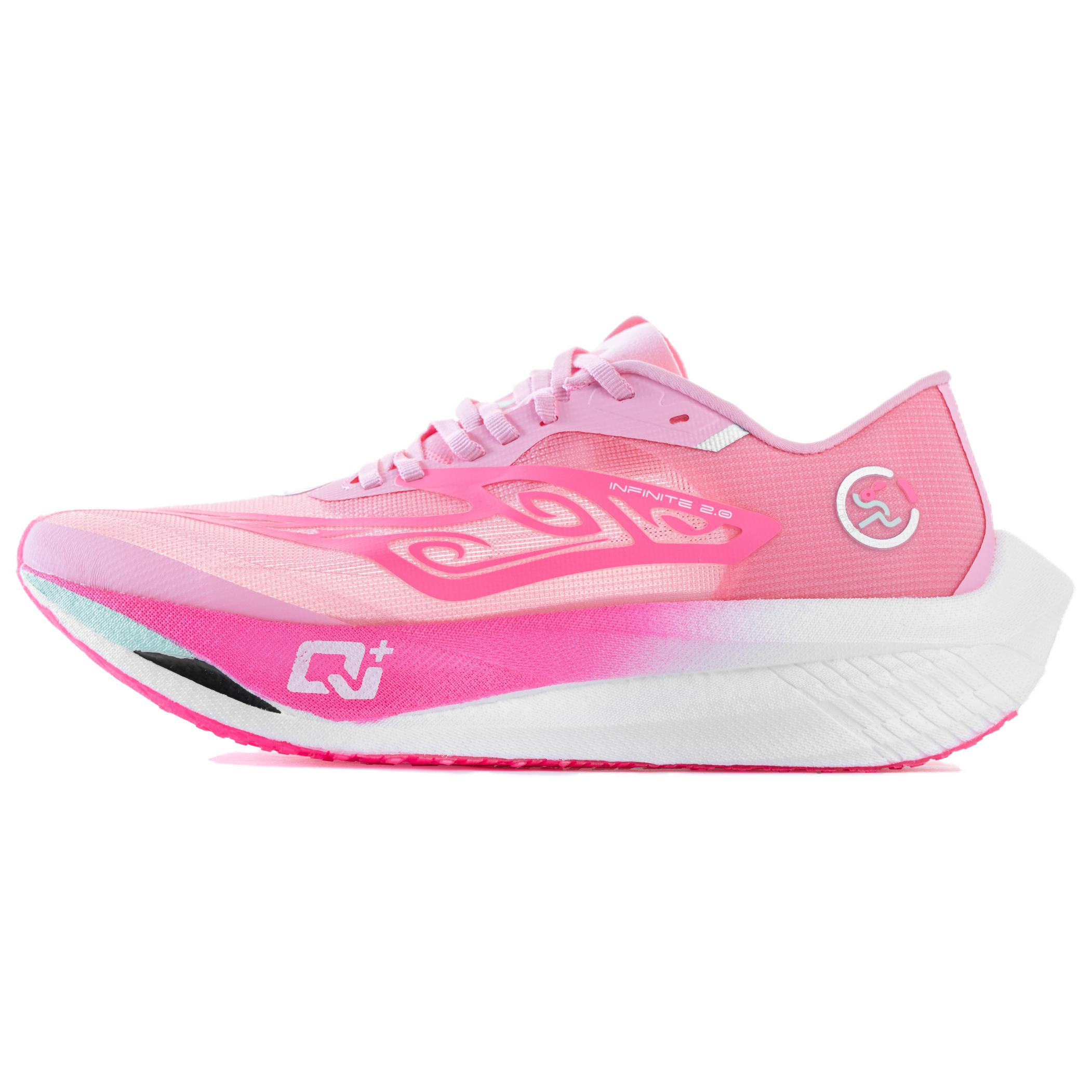 Erke Cyan Realm 2.0 Cushioning Slip Resistant Abrasion Resistant Low top Running Shoes Women’s Pink