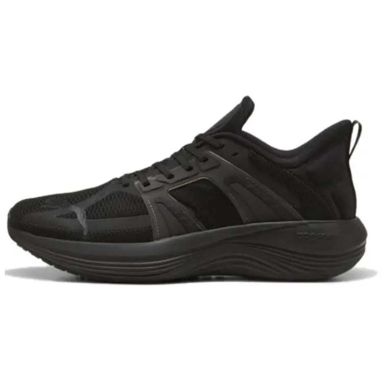 PUMA Slip Resistant Abrasion Resistant Low top Casual Running Shoes Unisex Black