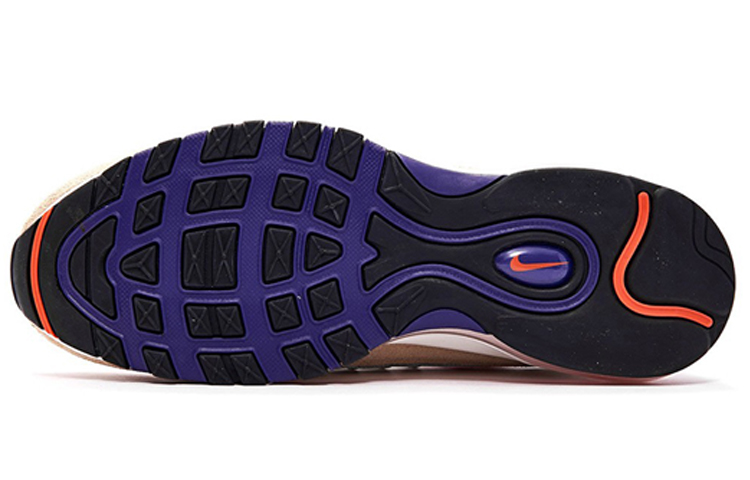 Мужские кроссовки Nike Air Max 98 (бело-оранжевые) — фото 4