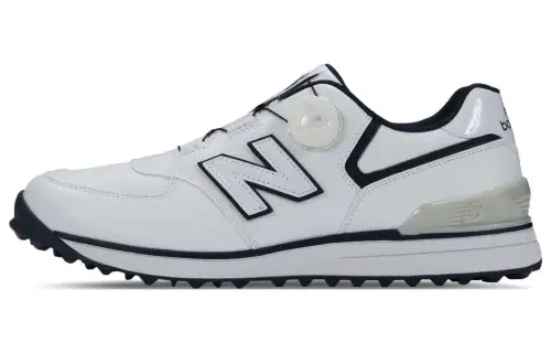 New Balance 574 Golf Shoes 'White Black Grey'