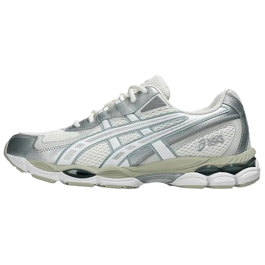 ASICS GEL NYC Running Shoes Men's White Silver Green