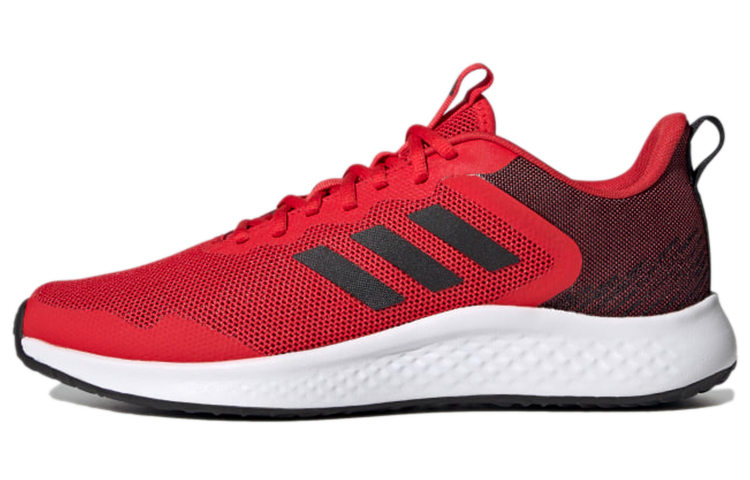 Adidas Fluidstreet Fabric Breathable Low top Running Shoes Unisex Red Black White