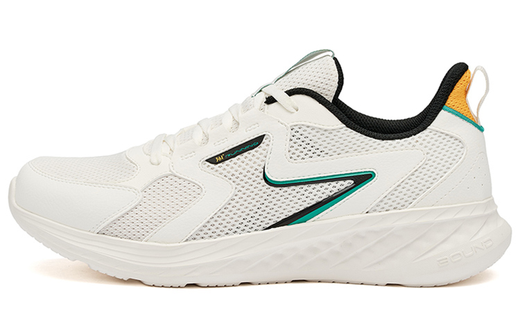 361° Slip Resistant, Abrasion Resistant, Breathable Low top Running Shoes Men’s Feather White