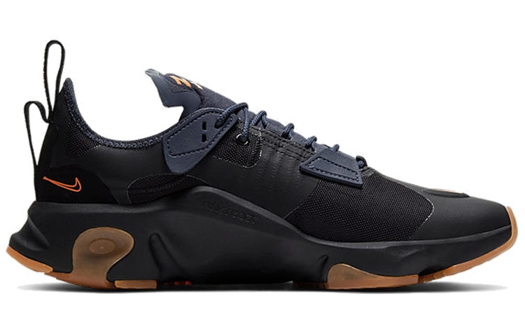 Кроссовки Nike React Type GTX (черно-оранжевый) — Чёрныйоранжевый — фото 2