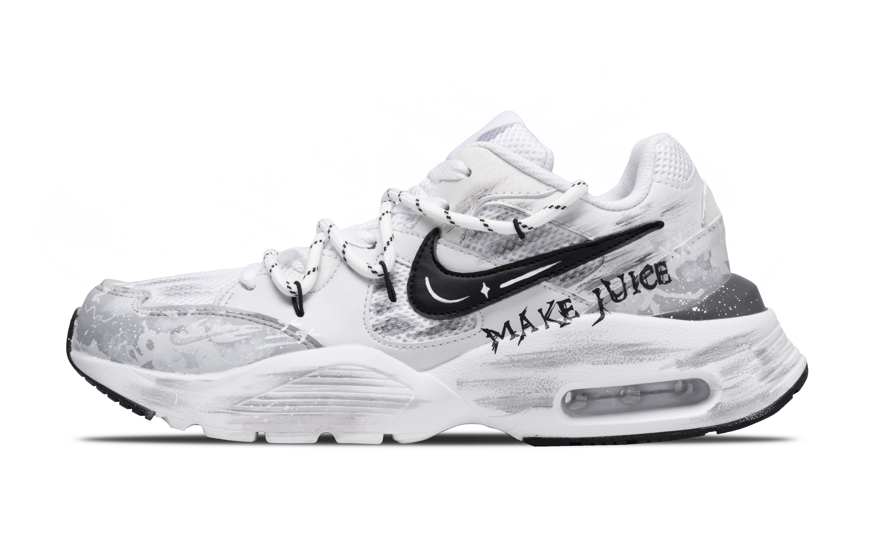 Nike Air Max Fusion Cushioning Low top Running Shoes Men’s Light Gray