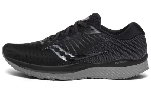 Saucony Guide 13 Guide 13 Support Low top Running Shoes Men's Black Gray Wide