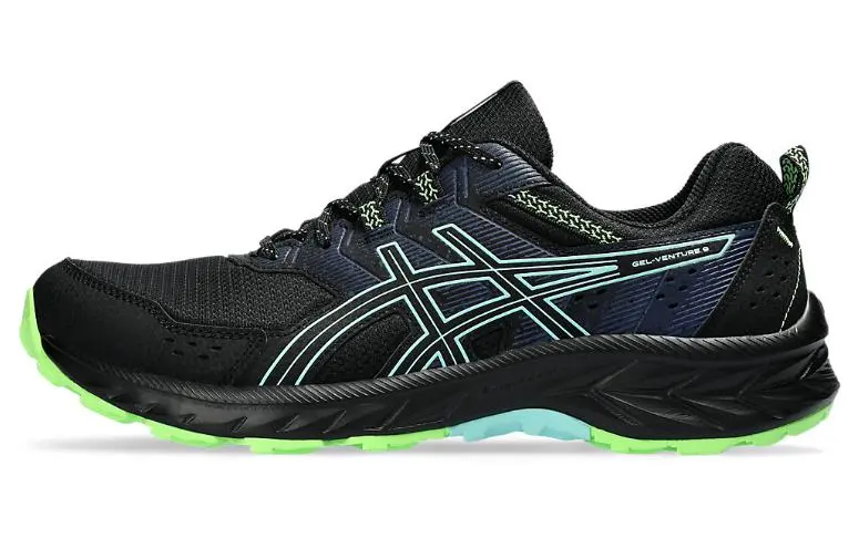 ASICS Gel Venture 9 Black Illuminate Mint