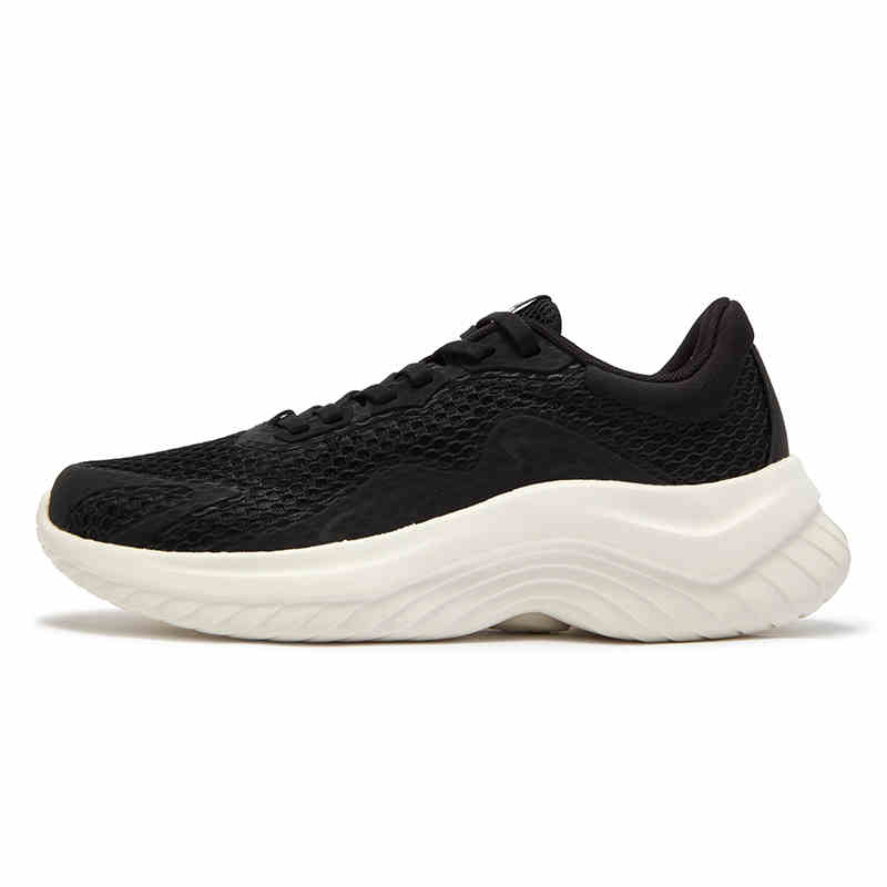 361° Breathable And Lightweight Low top Casual Running Shoes Women’s Black White