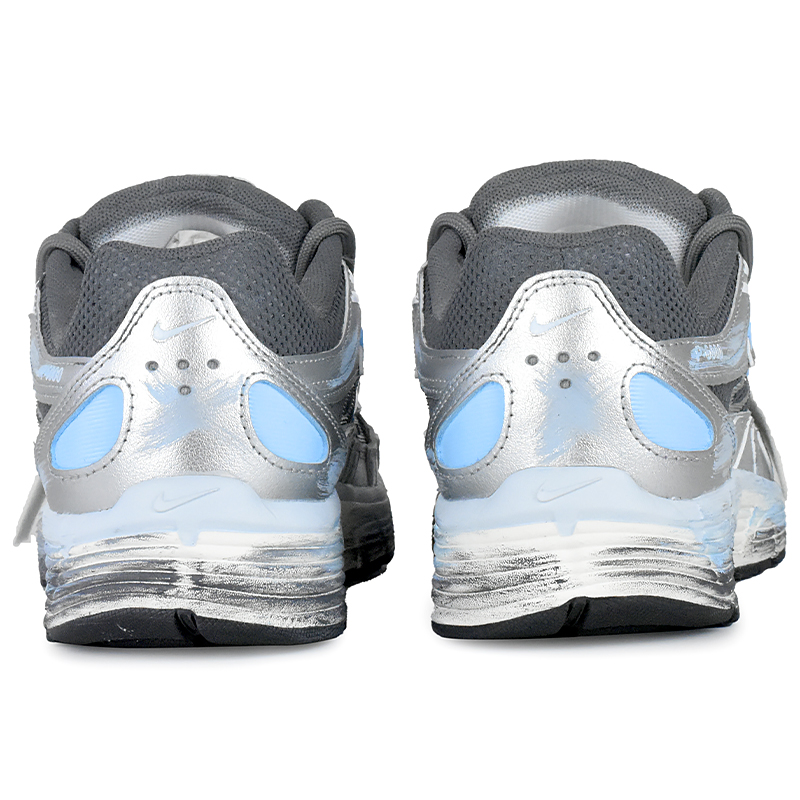 Nike P 6000 Abrasion Resistant Low top Running Shoes Women's Silver