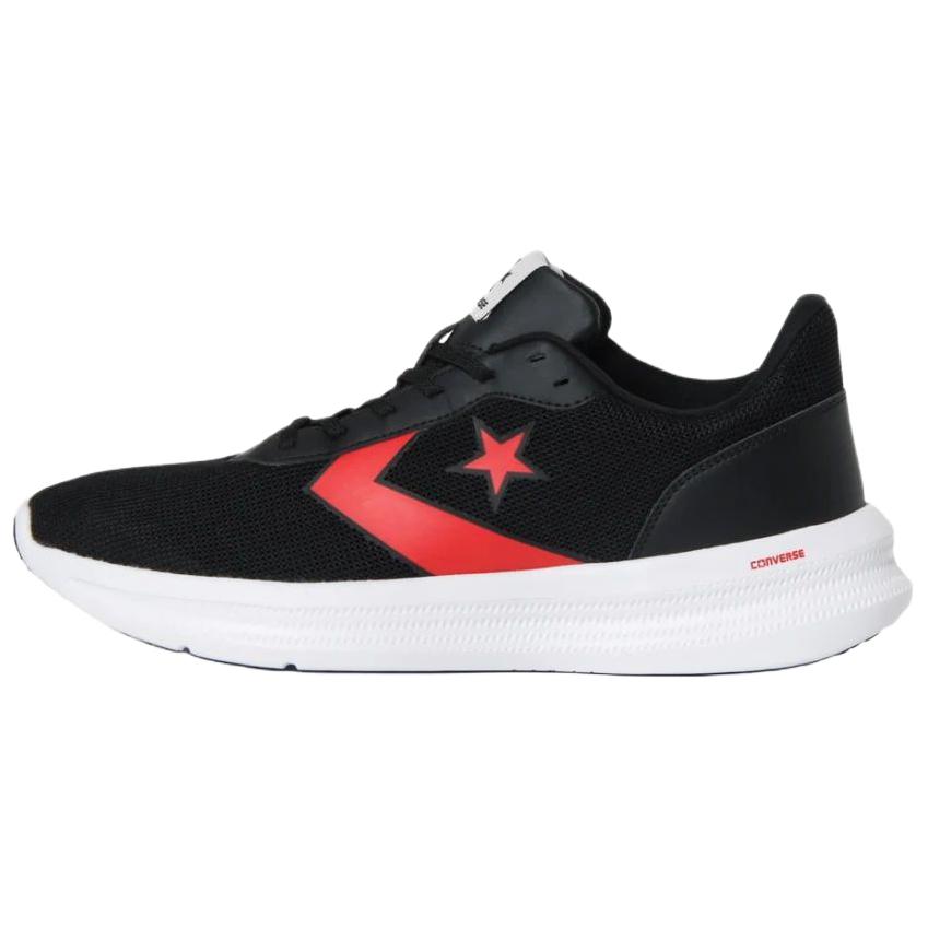 Converse DAYSTAR Low top Casual Running Shoes Unisex Black Red