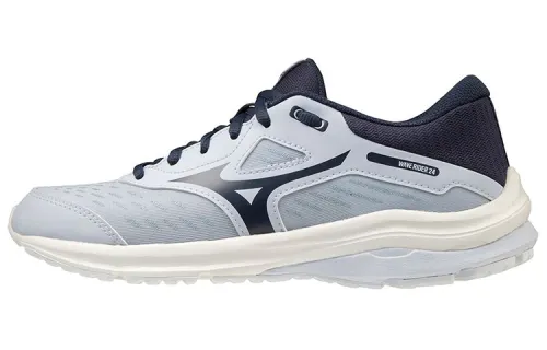 Mizuno Wave Rider 24 Running Shoes Men's Low Top Blue/Black