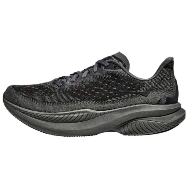 HOKA ONE ONE MACH 6 Comfortable, lightweight, non-slip, wear-resistant, low-top training and racing running shoes, men's black