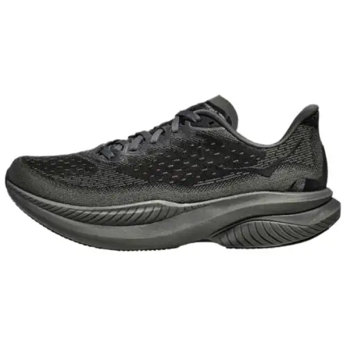 HOKA ONE ONE MACH 6 Comfortable, lightweight, non-slip, wear-resistant, low-top training and racing running shoes, men's black