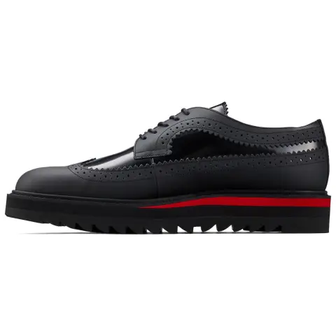 Onitsuka Tiger BROGUE Men's Casual Shoes Men's Black Red