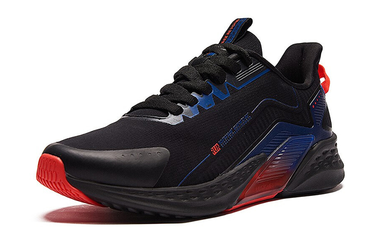 361° Rain Screen Slip Resistant, Waterproof, Lightweight Low top Running Shoes Men’s Black Red