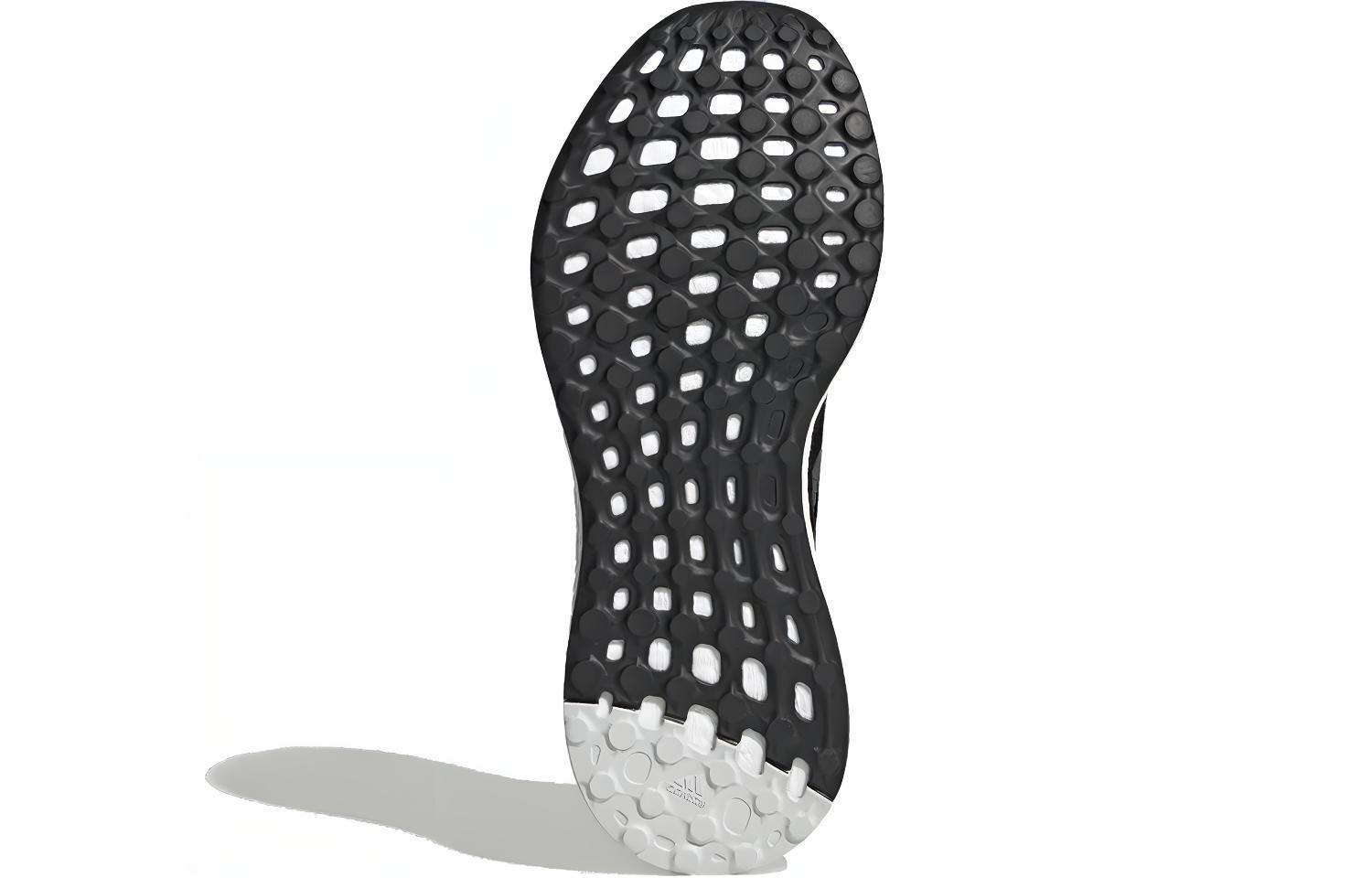 Мужские кроссовки adidas Senseboost Go (черно-белые) — фото 5