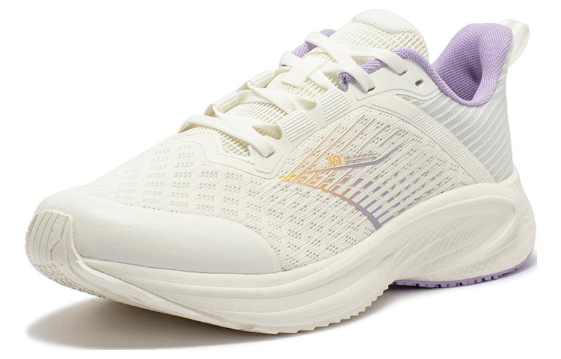 361° Comfortable Cushioning, Wear Resistant Low top Running Shoes Women’s White Purple