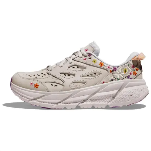 HOKA ONE ONE Clifton L Cushioning, Wear Resistant Low top Running Shoes Unisex Gray