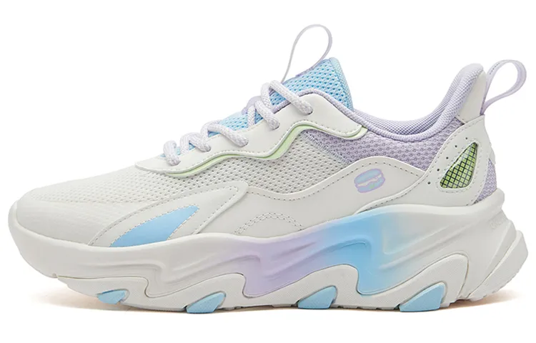 361° Chunky Sneakers Women's Low Top White/Purple