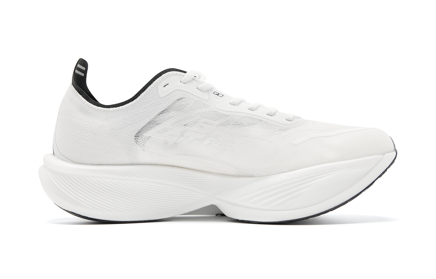 QIAODAN Flying Shadow PB3 Enhanced Running Shoes Men’s Low Top Jordan White Black