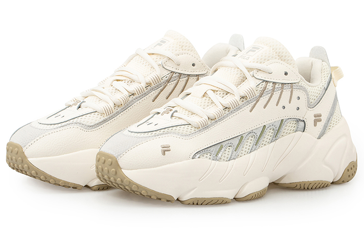 FILA FUSION Ade Fabric Low top Running Shoes Women’s White Gray