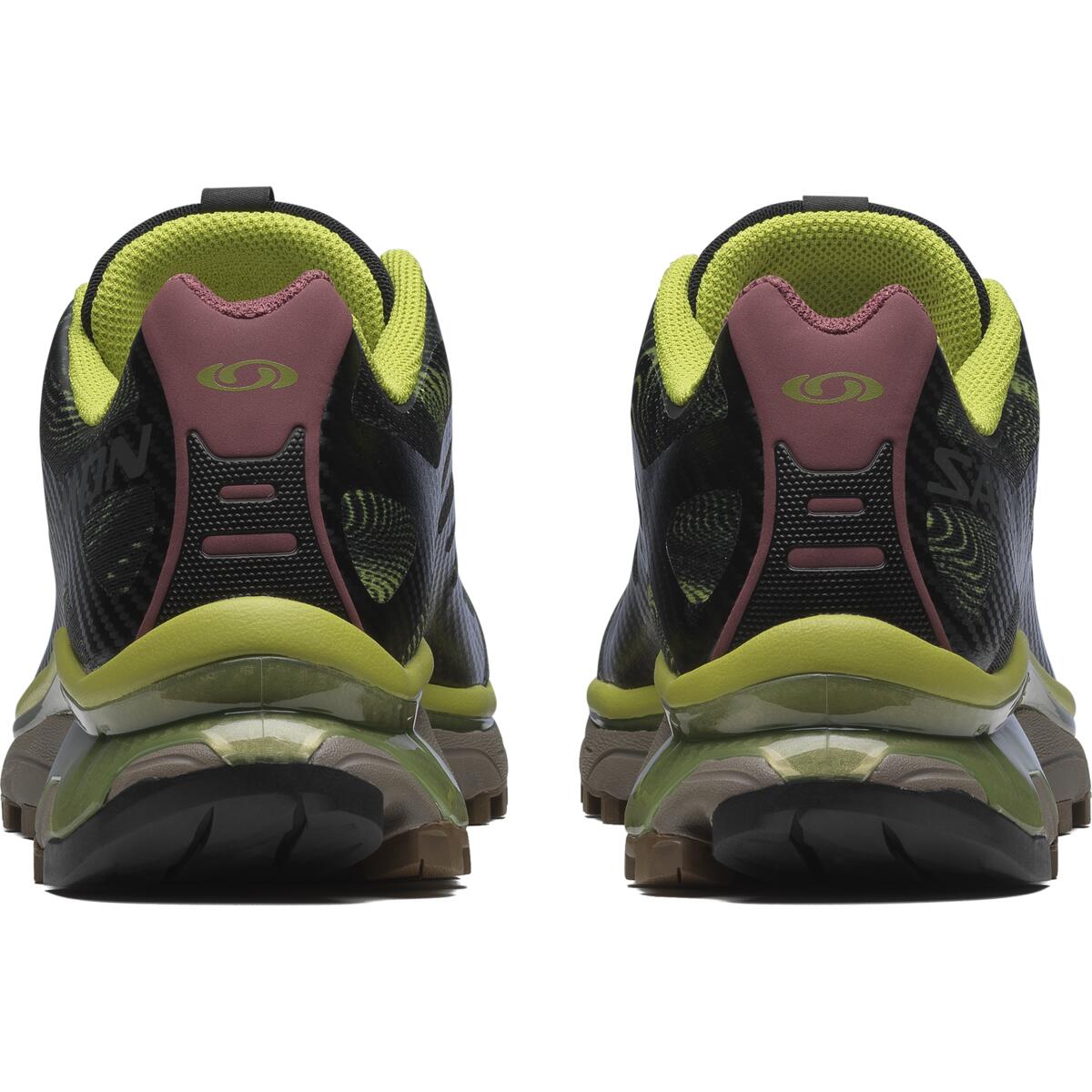 SALOMON XT 4 Wear resistant And Lightweight Low top Contagrip Casual Running Shoes Unisex Black Green