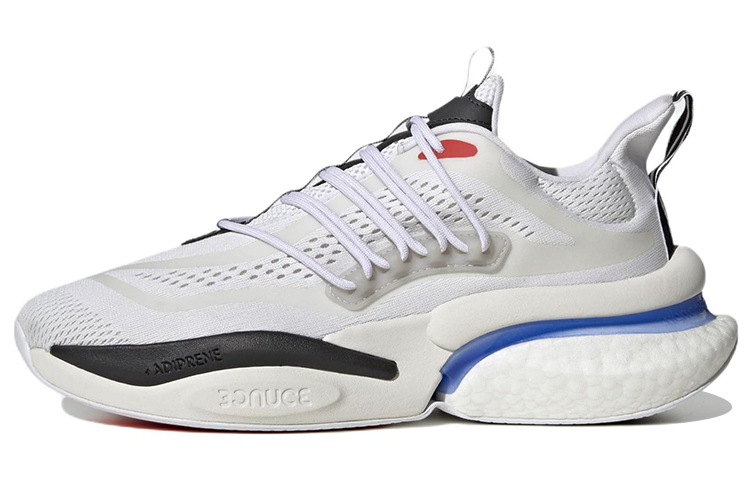 AlphaBoost V1 Adidas 'White Black Blue Fusion'