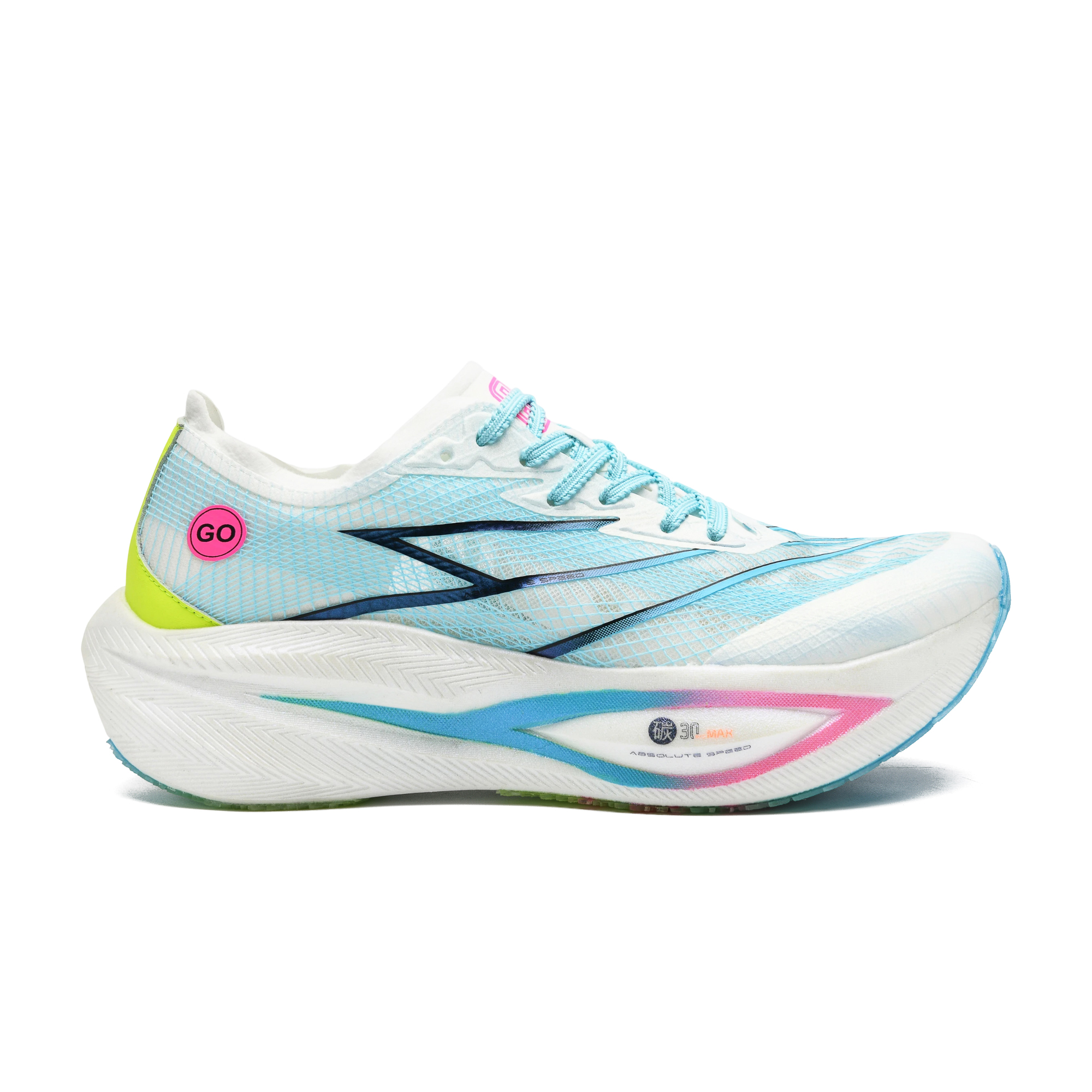 ONOD Low top Running Shoes Men’s Blue Green Mismatched