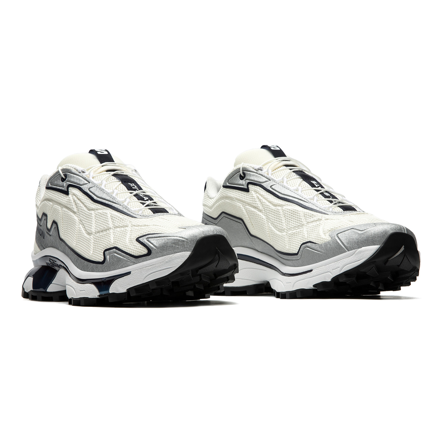 SALOMON XT SLATE Cushioning Coverage Support Breathable Low top Running Shoes Unisex White