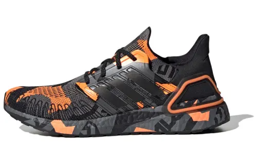Adidas UltraBoost 20 'Geometric Pack - Black Signal Orange'