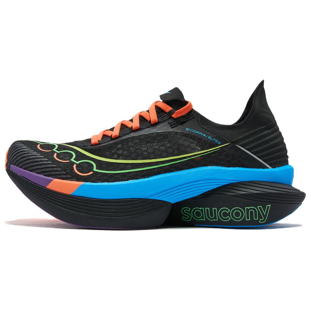 Saucony ENDORPHIN ELITE 2 Low top INCREDIRUN Toe Divider Carbon Plate Casual Marathon Racing Running Shoes Unisex