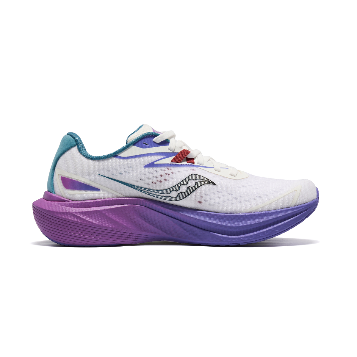 Saucony SLAY 2 Mesh Low top Marathon Training Race Running Shoes Unisex White Purple