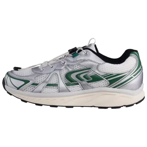 THE NORTH FACE SOLID TECH Synthetic Leather Low top Running Shoes Unisex Silver