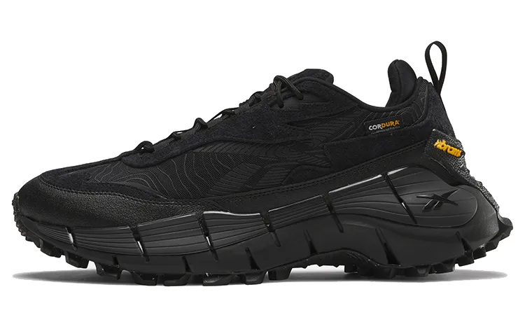 Reebok ZIG KINETICA 2.5 EDGE Running Shoes Unisex Low Top Black
