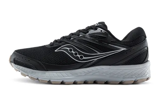 Saucony Running Shoes Men's Low Top Black Gray