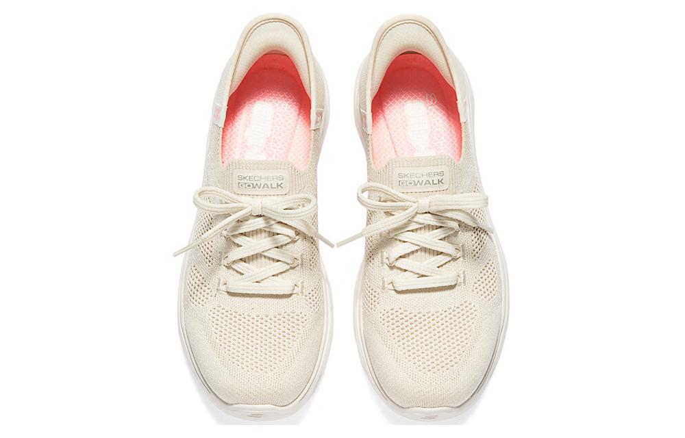 Skechers GO WALK 7 Cushioning Breathable Low top Running Shoes Women’s Beige