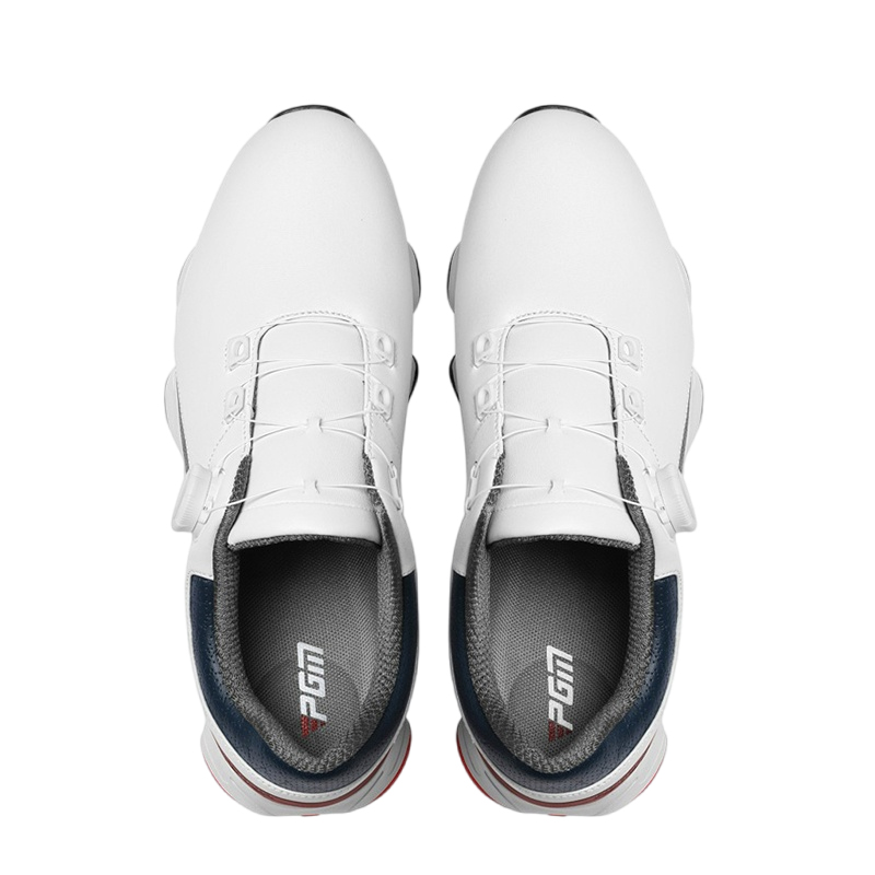 PGM Slip Resistant Abrasion Resistant Low top Golf Shoes Men’s White
