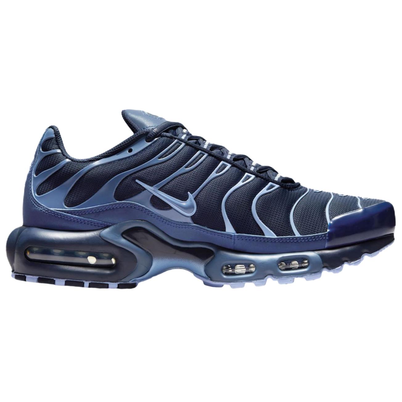 Nike Air Max Plus Breathable Running Shoes Unisex Diffused Blue