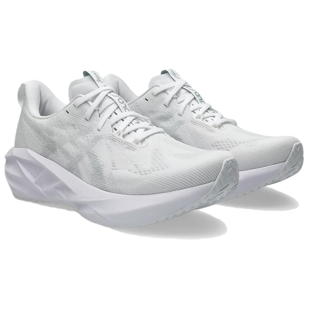 ASICS Novablast 5 White Piedmont Grey