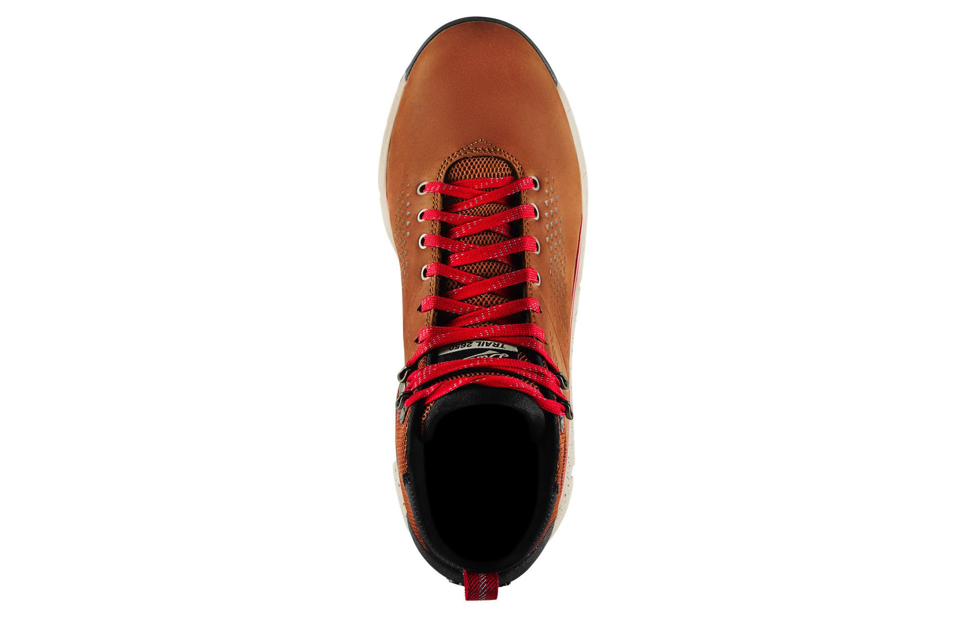 Danner Trail 2650 MID GTX Cushioning Slip Resistant Abrasion Resistant Low top Outdoor Shoes Men’s Brown Red