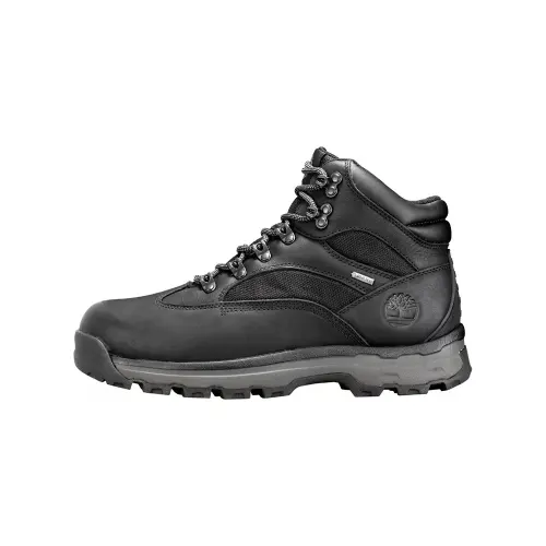 Timberland Thermal Ankle Length Outdoor Boots Men's Black Silver