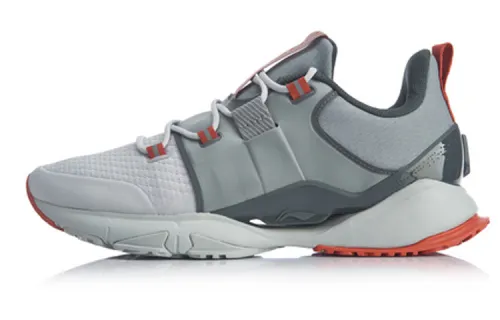 Li Ning Crazy Run X Cushioning Low top Running Shoes Unisex Gray
