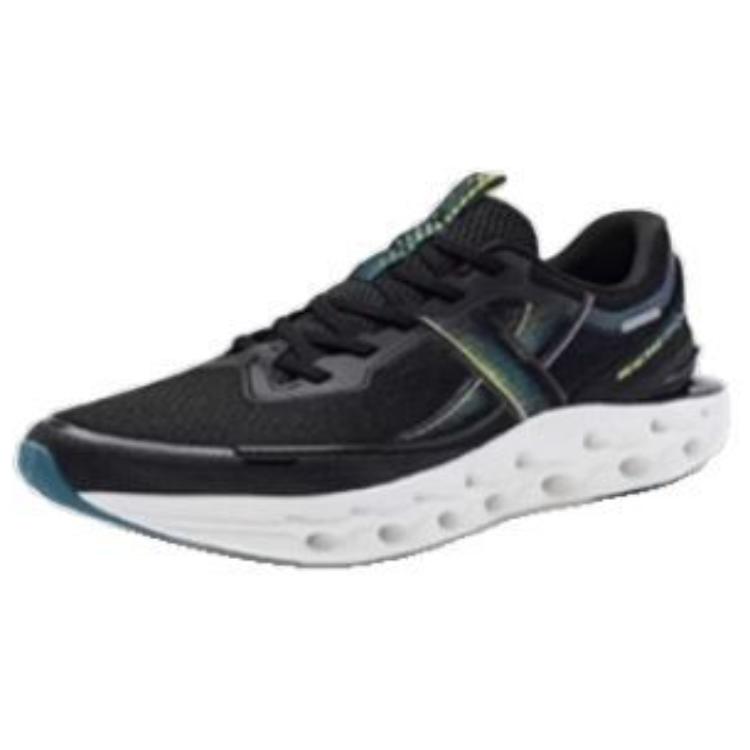 XTEP Abrasion Resistant Breathable Low top Casual Running Shoes Men’s Black Green