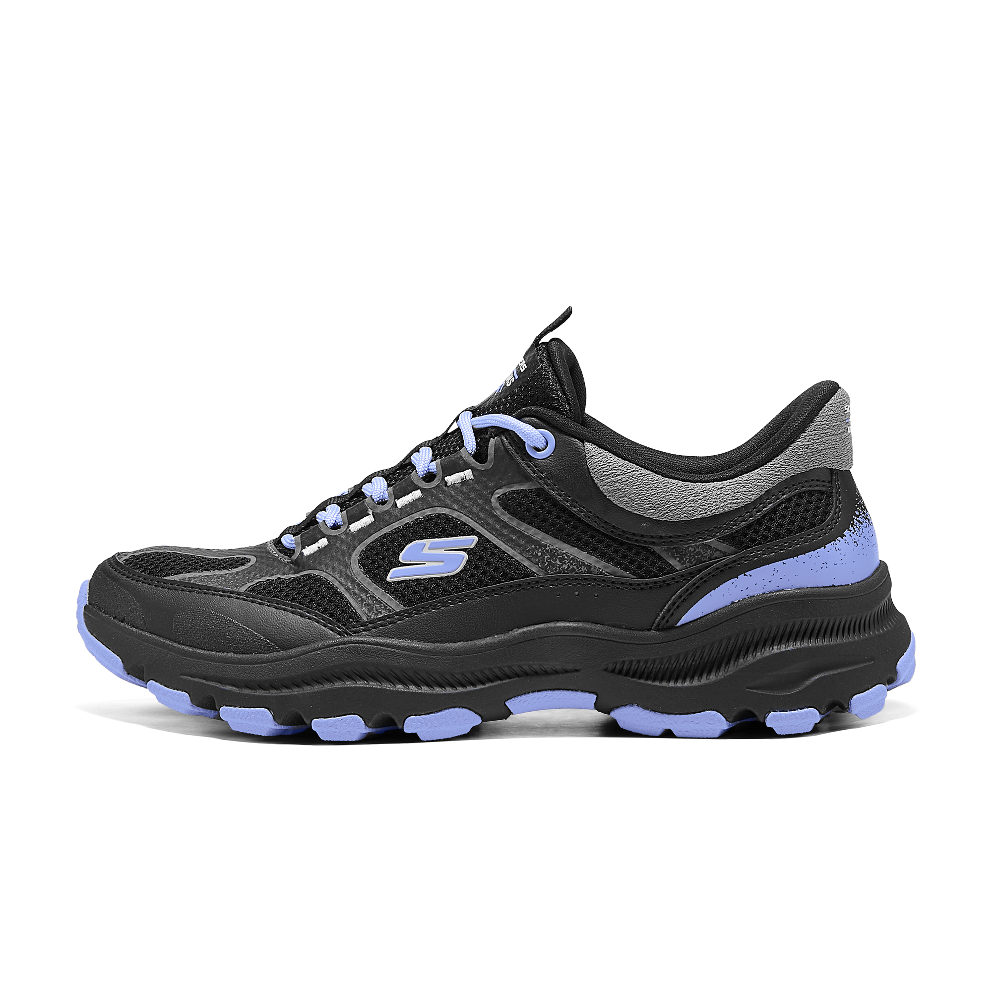 Skechers Abrasion Resistant Low top Casual Shoes Women’s Black Blue