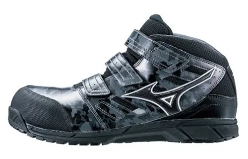 Mizuno Running Shoes Unisex Mid Top Black